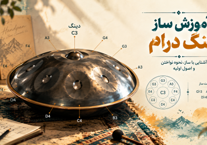 آموزش ساز هنگ درام؛ آشنایی با ساز، نحوه نواختن و اصول اولیه